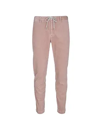 ALBERTO | Pantalon en velours côtelé coupe slim JUMP | rosa
